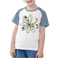 thumbnail image 3 of RXIRUCGD 2025 Vêtements d'Été pour Enfants Tout-Petits Garçons Filles Mode Mignon Col Rond Imprimé Manches Courtes Haut, 3 of 7