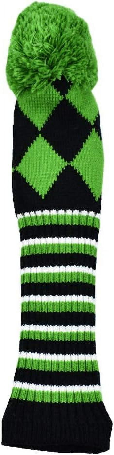 Knitted Golf Club Head Covers for Driver and Fairway Woods Headcovers Set (pack of 3)