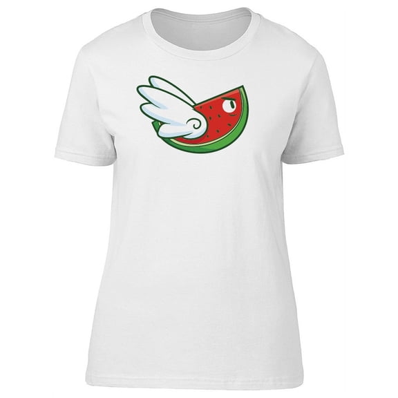 Cute And Funny Watermelon Flying Tee Women's -Image by Shutterstock