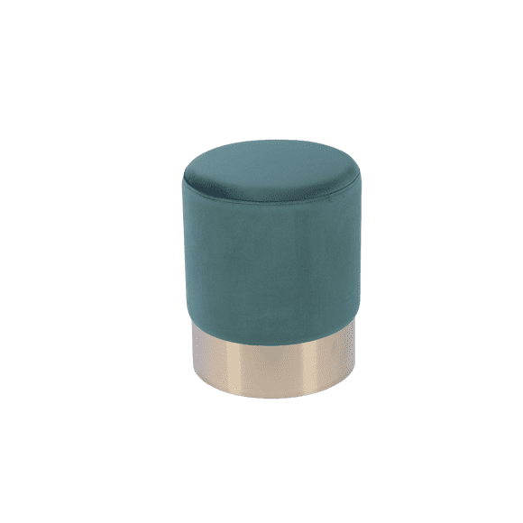 Taburete Kessa Muebles Balson Verde 34 x 34 x 42 cm