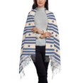 thumbnail image 3 of ZNDUO Usa Flag Stars Stripes Pattern Pashmina Shawls，Wraps Winter Warm Soft Scarf for Women, 3 of 8
