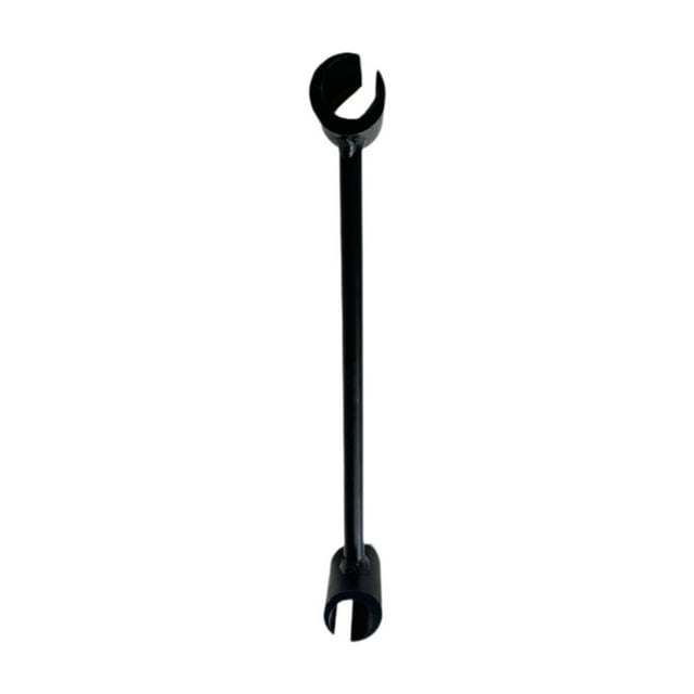 Llave dobladora de bisagras de puerta de acero de 29 cm con barril de 0,9 1 Color negro perfecl