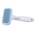 thumbnail image 4 of Brosse Slicker pour Animaux de Compagnie, Auto Brosse pour Animaux de Compagnie Épilation Rapide Poignée Confortable pour Chats pour la Maison Fil d'Acier Bleu, 4 of 8