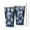 Blue Pioneer Flower-2, variant on 16oz Tumblers Blue Floral and Petal Pattern Stainless Steel Vacuum Insulated Double Wall Travel Tumbler Cups Mug with Lid and Straw,Cleaning Brush for Coffee,Tea