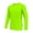 Neon Green, variant on Mens High Visibility Athletic Workout Swim Shirt UPF50+Sun T-Shirt for Men Atharv Neon Pink (M)