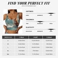 thumbnail image 5 of Sikiie Starry Sky Cloud Fox Print Strappy Sports Bra for Women Padded Push Up Sports Bra Athletic Running Sports Bra Workout Bra Yoga Bra, 5 of 5