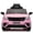 Pink, variant on UBesGoo Licensed LAND ROVER Velar Ride on Car Toy for Kid 12V 4.5Ah Electric Car, Rose Red