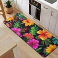 thumbnail image 5 of Pioneer Flower Floral Print Pattern Kitchen Rug Mat,Kitchen Runner Rugs Non Skid Washable,Decorative Kitchen Floor Mats for Kitchen,Sink,Laundry,17"x47.2", 5 of 7