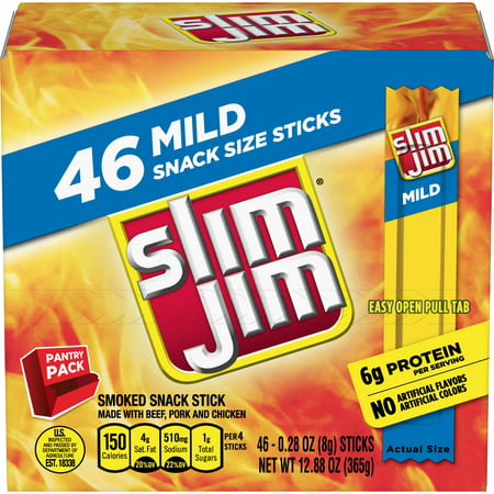 Slim Jim Mild 46ct (Best Slim Jim Flavor)