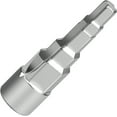 thumbnail image 1 of Llave de montaje escalonada, Llave escalonada universal con vaso cuadrado de 1/2" para Sanitarios y Radiadores Trinquete Radiador de calefacción para grifo Broca escalonada, 1 of 5