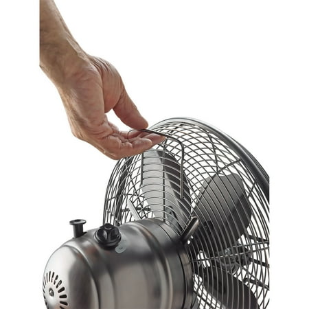 Lasko 12-In. Classic Metal Table Fan - Bronze