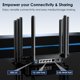 thumbnail image 4 of Router WAVLINK AX6000 WiFi 6 de doble banda con 8 antenas y mesh, 4 of 8
