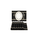 thumbnail image 1 of Mantel Individual De Pvc Lavable Antideslizante 10 Piezas negro ralla Beige, 1 of 5
