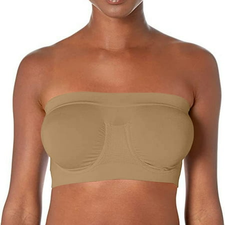

Huachen Stretch Strapless Bra Fashionable Summer Strapless Bra Suitable For One-Shoulder Tops