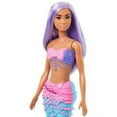 thumbnail image 4 of Mattel - Barbie Doll - Fairytale MERMAID (Purple Hair, Blue & Purple Tail) HCD97, 4 of 7