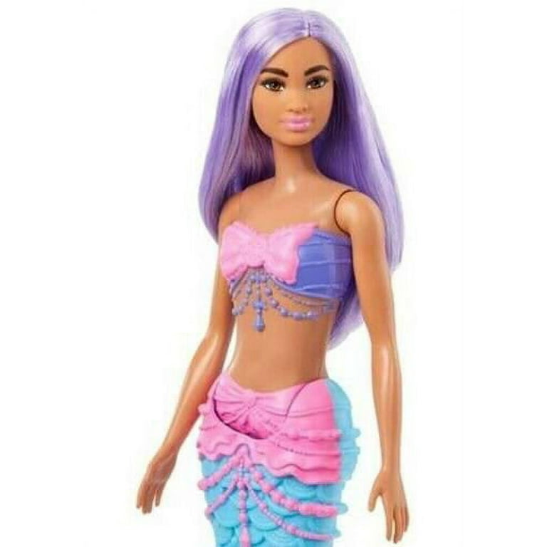 Barbie Dreamtopia Mermaid Doll with Blue Jewel-Themed Tail - Walmart.com