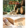 thumbnail image 3 of VEVOR Indoor Playground Jungle Gym, 4-in-1 Wooden Indoor Playground Climbing Toys for Kids, Montessori Toddlers Climber Playset with Climbing Rock, Slide, Wooden Ladder & Gym Rings, 220LBS Loading, 3 of 9