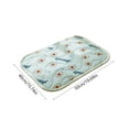 thumbnail image 3 of Summer Cooling Pet Mat 20x16 in, Breathable Ice Silk Dog Cat Pad for Crate Sofa Floor, Portable Washable Pet Bed Cushion for Hot Weather Indoor Outdoor Use, 3 of 6