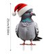 thumbnail image 2 of Navidad: Gallina, Erizo Y Conejo Adorables. Tarjeta Acrílica Con Impresión Plana En 2D. Estaca Para Insertar En El Suelo. Decoración Navideña Colorida Para Jardín. Adecuada Para El Jardín En Navidad, 2 of 3