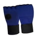 thumbnail image 5 of Vendas para manos de boxeo, guantes interiores acolchados, protección para manos, cómodas vendas para boxeo, correas de muñeca rápidas para ejercicio Azul, 5 of 8