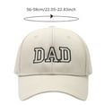 thumbnail image 3 of FADAACAI Vintage Washed Baseball Cap Adjustable Cotton Dad Hat for Women Men Men's Baseball Caps Gorras Para Hombres Baseball Hats for Men Beige Clearance！, 3 of 6