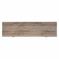 thumbnail image 6 of Evelyn&Zoe Granger Rectangular TV Stand with Log Fireplace for TV's up to 65" in Gray Oak, 6 of 10