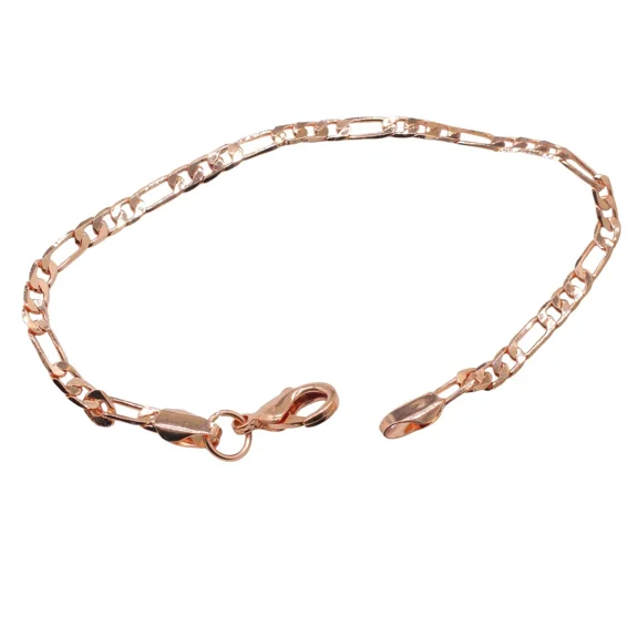 Pure Solid Copper Bracelet - Cuban Chain Cube Link Rider Bracelet Arthritis