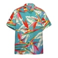 thumbnail image 2 of Camisa hawaiana divertida para hombre, estampado 3D, blusa hawaiana holgada de verano para playa, blusa informal de manga corta con solapa, ropa de calle para hombre, 2 of 5