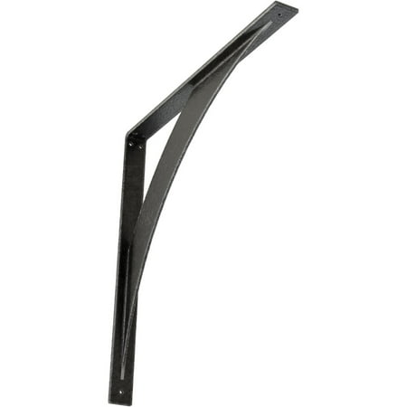 

Ekena Millwork 2 W x 24 D x 24 H Legacy Steel Bracket Antiqued Pewter