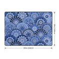 thumbnail image 2 of Area Rugs For Living Room Decor - Blue Mandala Harmony Soft Anti Slip Throw Washable Rugs 5x7 For Bedroom, Indoor Carpet For Bedroom Living Room 80x58In, 2 of 7