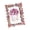 Pink, variant on Yihuala Decorative Enameled Colorful Flower Pattern Metal Picture Frame Tabletop Display Photo Frame For Living Room Or Bedroom
