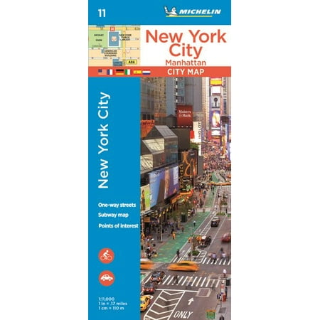 - Michelin New York City Manhattan Map 11