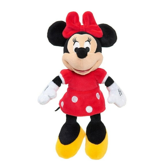 Plush - Disney - Minnie Mouse Red Dress 7" Soft Doll Toys New 101014