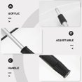 thumbnail image 2 of Decked Accessories Game Table Accessories Rake Poker Chip Push Coin Chip Rake Chip Harrow Chip Rake Casino, 2 of 3