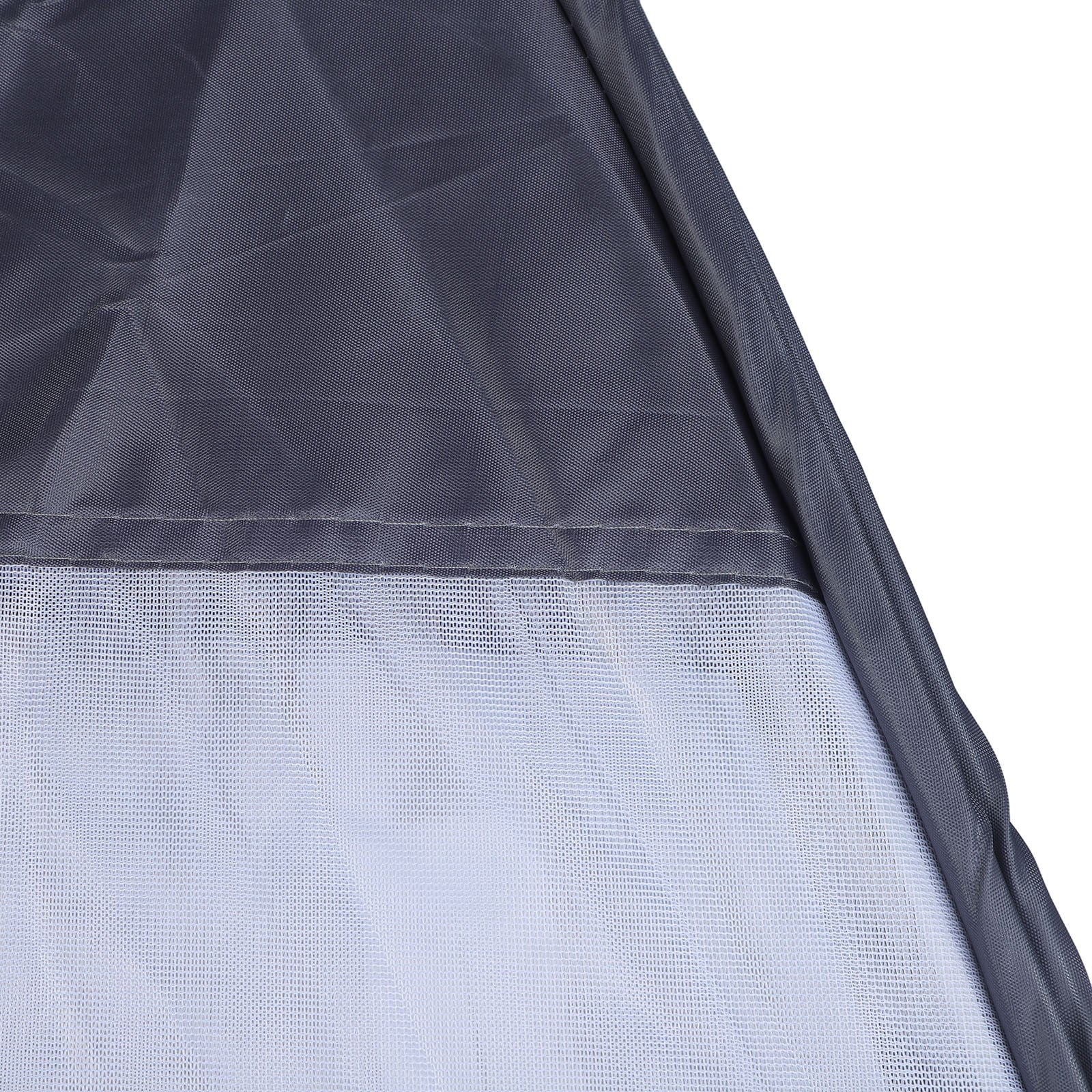 Tent Single Person Mesh Net Shelter for Outdoor Camping Yoga and Relaxation Easy Setup Portable Cabana with Carry Bag (Grey 51x39x39 inches)