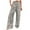 Khaki, variant on SHE IS Fashion Clothing High Cut Flare Wide Leg Trousers Pants for Women Summer Fall Linen Loose Fit Trousers Pants Women 2026, Pants for Women Trendy Petite