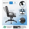 thumbnail image 5 of Boss Office Products Executive Leather Budget Chair, 5 of 11