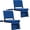 Dark Blue 2pcs, variant on Stadium Seats with Back Support for Bleachers, Folding Bleacher Seat Bleacher Chairs with Back and Cushion, Padded Stadium Chair with Shoulder Strap, 3 Large Mesh Pocket & Carry Handle