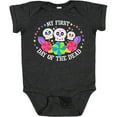 thumbnail image 3 of Inktastic My 1st Day of the Dead with Sugar Skulls and Flowers Boys or Girls Baby Bodysuit, 3 of 5