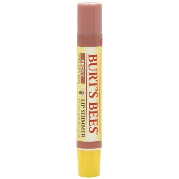 Burt's Bees Lip Shimmer, Peony, 0.09 Ounce Tube