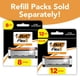 thumbnail image 2 of BIC Flex 5 - Maquinillas de afeitar híbridas desechables para hombres, maquinilla de afeitar sensible para un afeitado suave y cerrado, 1 mango y 7 cartuchos con 5 cuchillas, 2 of 7