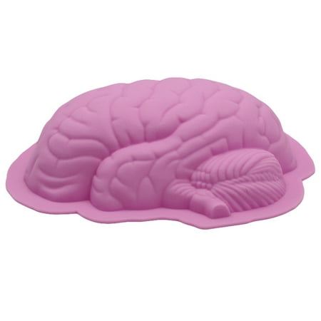 

Silicone Cake 3D Brain Shape Mould DIY Baking Tray Pan Kitchen Tool