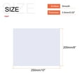 thumbnail image 2 of Uxcell White ABS Plastic Sheet 10x8x0.02inch for Building Model, DIY Crafts, Panel, Pack of 4, 2 of 6
