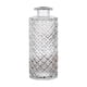 thumbnail image 2 of Jarrón Pequeño de Cristal Transparente para Flores, Ideal Como Centro de Mesa para Decoración Del Hogar, Sala de Estar, Dormitorio U Oficina. Jarrón Pequeño para Arreglos Florales con Textura Ondulad, 2 of 6