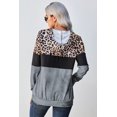 thumbnail image 3 of ABPHQTO Sudadera Con Capucha De Mujer Leopardo Gris Tie Dye Colorblock, 3 of 5