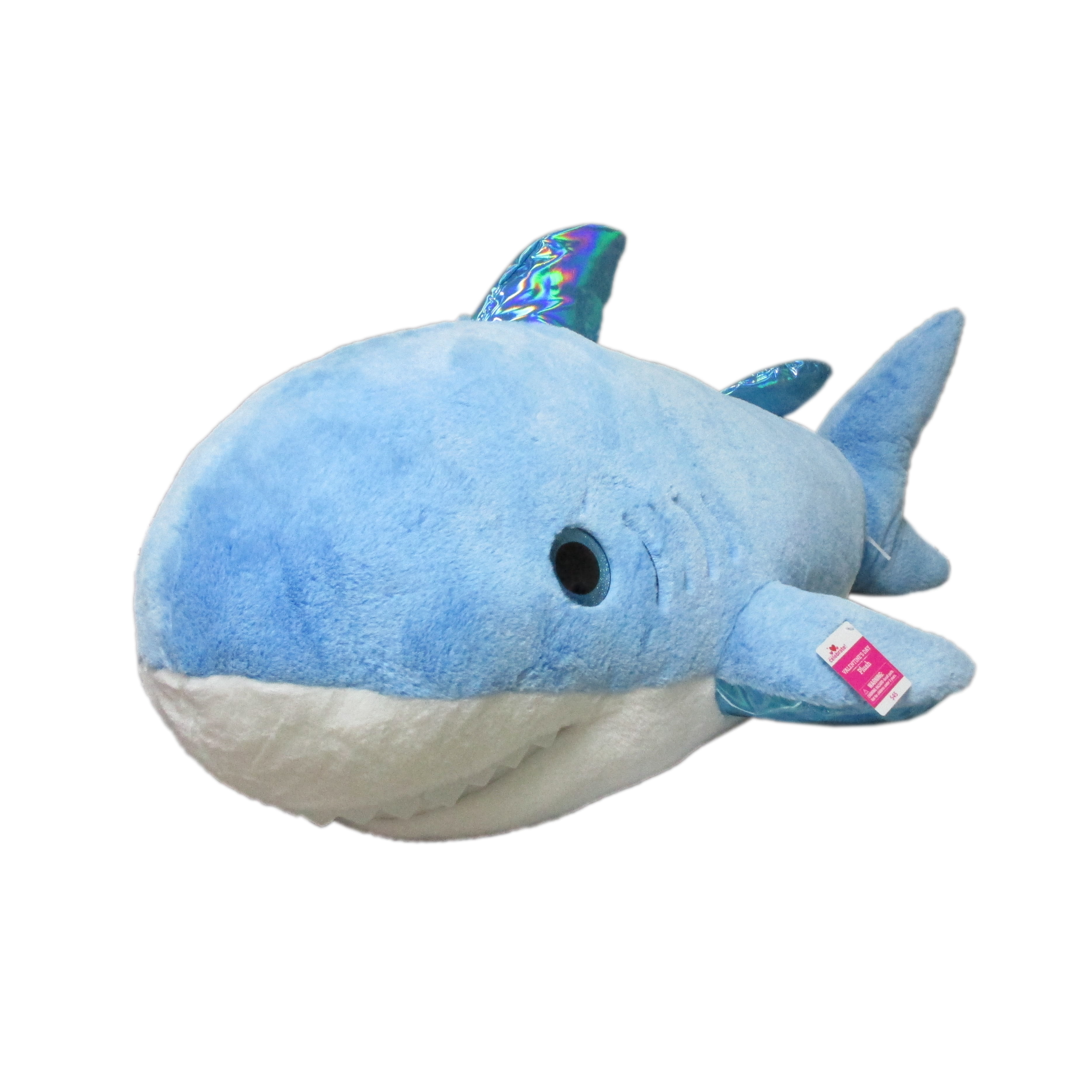 large stuffed shark toy