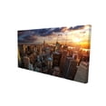 thumbnail image 1 of Begin New York City Sunset - Impression sur Toile par Begin Édition, 1 of 2