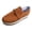 Brown, variant on Chic Women'S Faux Suede Flats Casual Women'S Walking Shoes Cute Women'S Slip-On Flats Ladies Shoes Fashion Solid Color Low Top Platform Platform Heel Slip On Casual Shoes