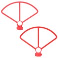 thumbnail image 4 of Anillos de seguridad para hélices para Xiaomi FIMI A3 - Red Quad RC Drone Guard Set, 4 of 8