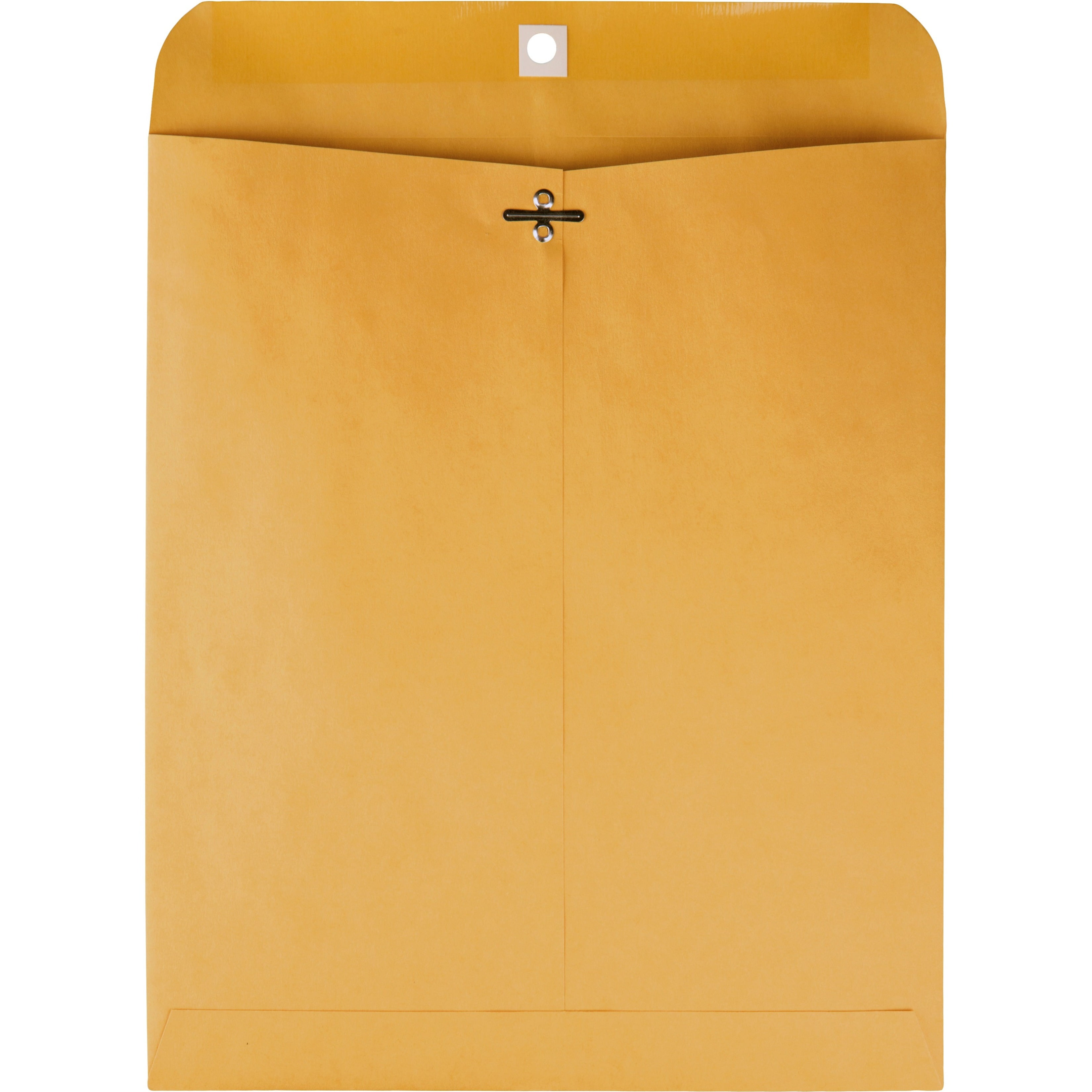 Quality Park, QUA37895, 10 x 12 Clasp Envelopes with Deeply Gummed Flaps, 100 / Box, Kraft